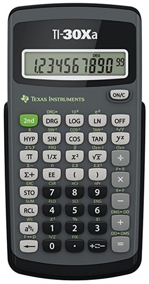 Texas Instruments TI-30Xa Znanstveni kalkulator